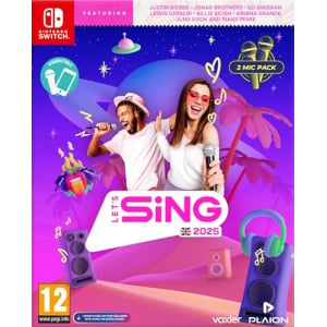 Let's Sing 2025 2 Mic Pack - UK Edition