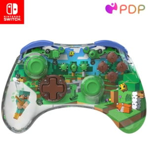 PDP Nintendo Switch REALMz - Switch Wireless Controller - MINECRAFT FOREST