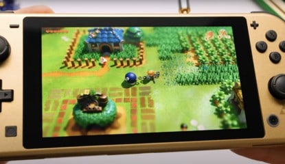 'Ultimate' Zelda Switch Lite Comes With OLED Screen And Hall Effect Joysticks