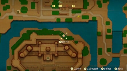 Hyrule Castle Outskirts map