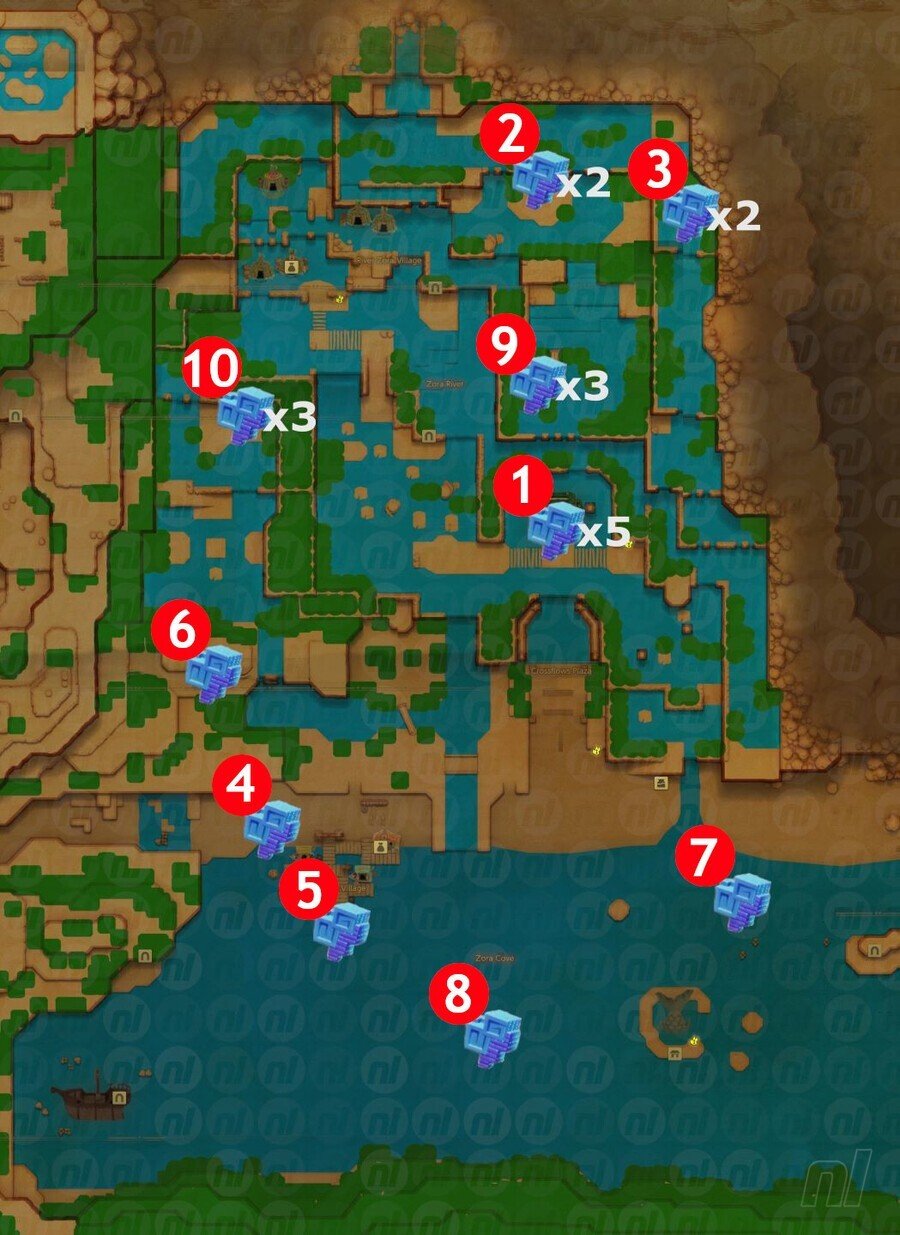 Jabul Waters Might Crystal Map