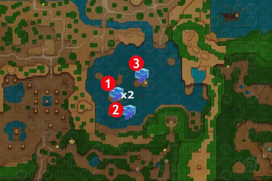 Lake Hylia Might Crystal Map