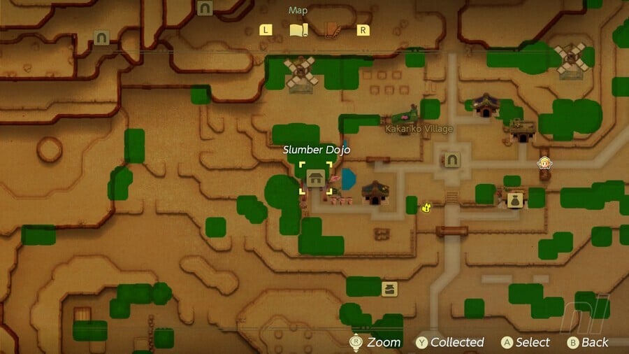 Slumber Dojo Map