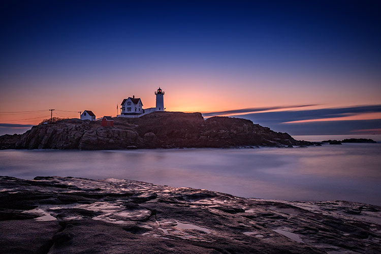 smooth water lighthouse sunset landscape photography filters