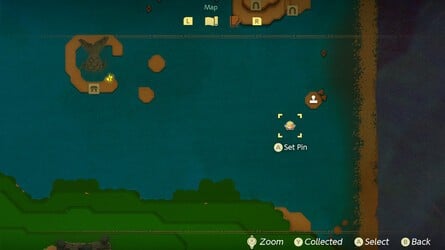 Underwater Zora Cove Map