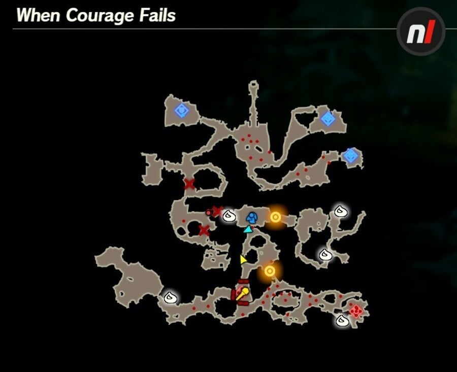 When Courage Fails Korok Map