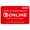 Nintendo Switch Online - 3 Month Individual Membership