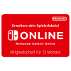 Nintendo Switch Online - 12 Months (Individual)